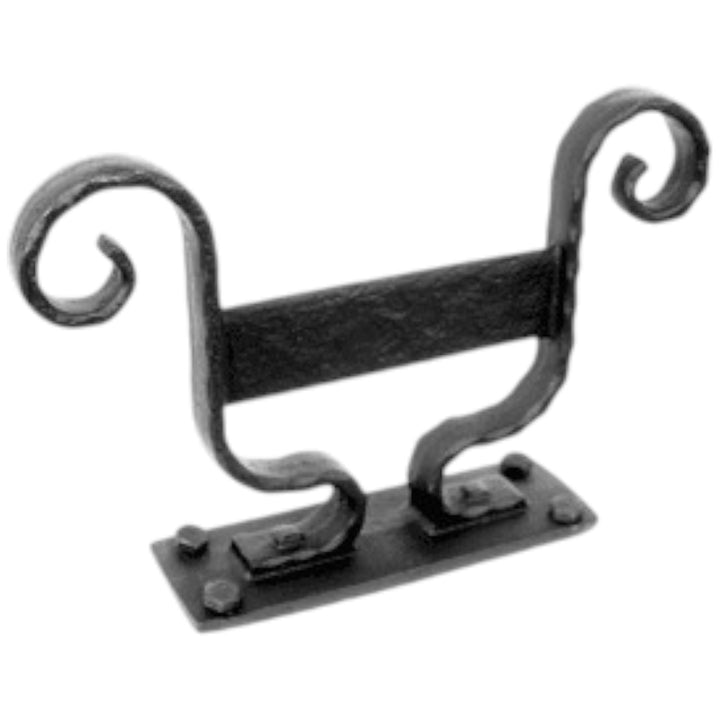 ##Antique Hardware## Black Iron Foot Scraper