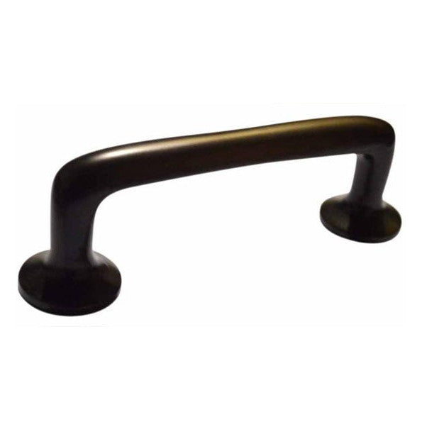 ##Antique Hardware## 5 Inch (4 Inch c-c) Traditional Solid Brass Cabinet Pull