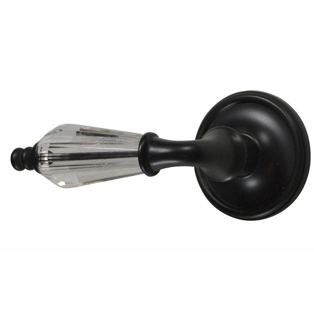 ##Antique Hardware## Crystal Antique Door Lever with Victorian Rosettes (Several Finishes Available)