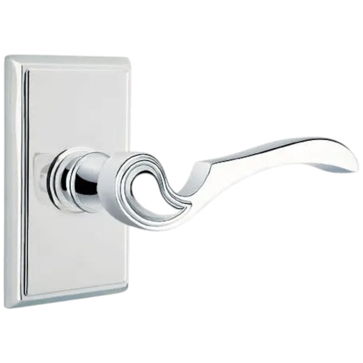 ##Antique Hardware## Emtek Solid Brass Coventry Lever With Modern Rectangular Rosette (Several Finish Options)