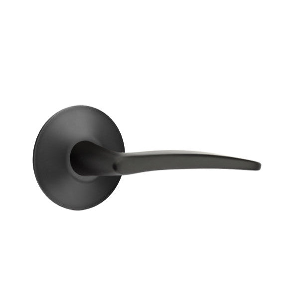 ##Antique Hardware## Emtek Solid Brass Poseidon Lever With Modern Rosette (Several Finish Options)