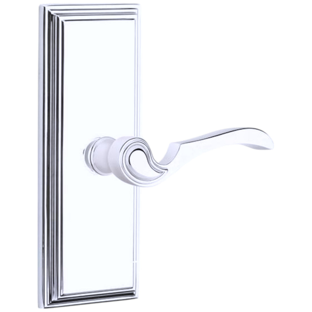 ##Antique Hardware## Emtek Solid Brass Coventry Lever With Wilshire Backplate (Several Finish Options)