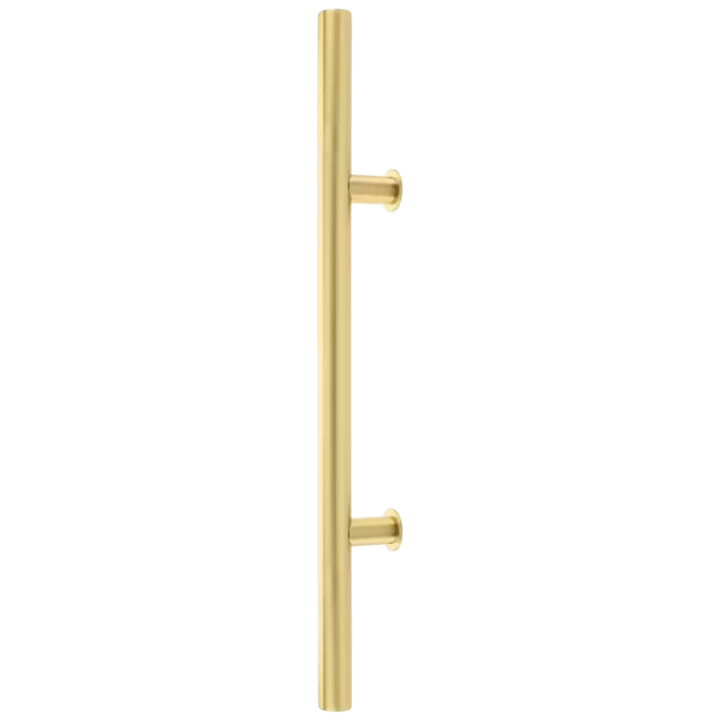 Long Round Stainless Steel Door Pull (Several Sizes & Finishes)