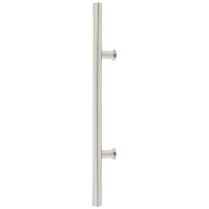 Long Round Stainless Steel Door Pull (Several Sizes & Finishes)