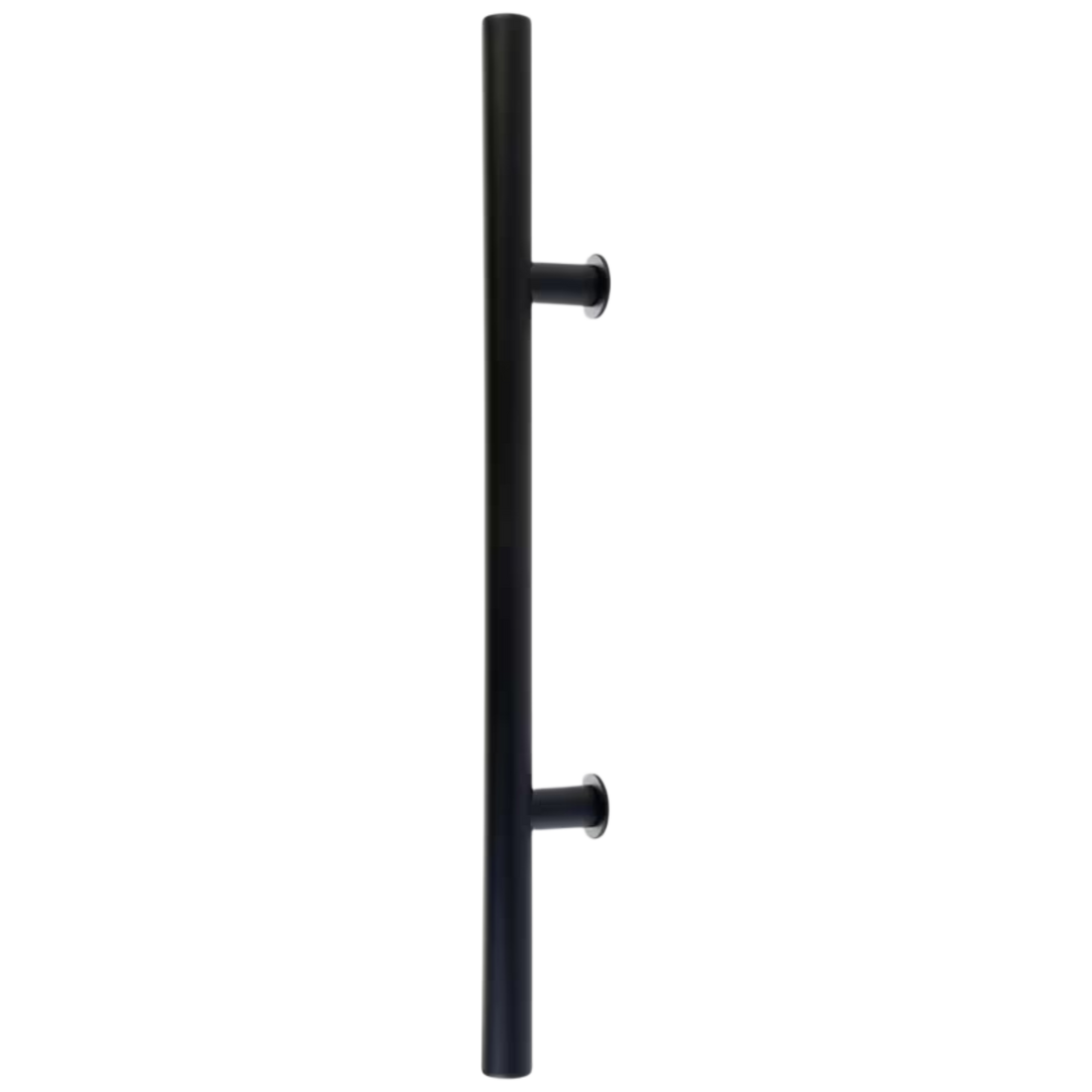 Long Round Stainless Steel Door Pull (Several Sizes & Finishes)
