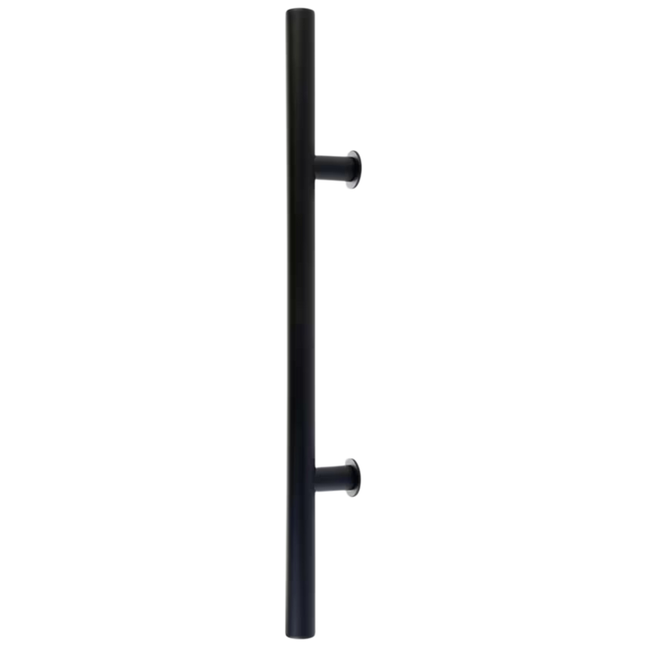 Long Round Stainless Steel Door Pull (Several Sizes & Finishes)