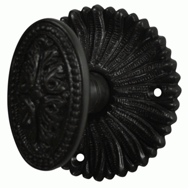 ##Antique Hardware## French Provincial Rosette Door Set with Avalon Oval Door Knobs (Several Finishes Available)