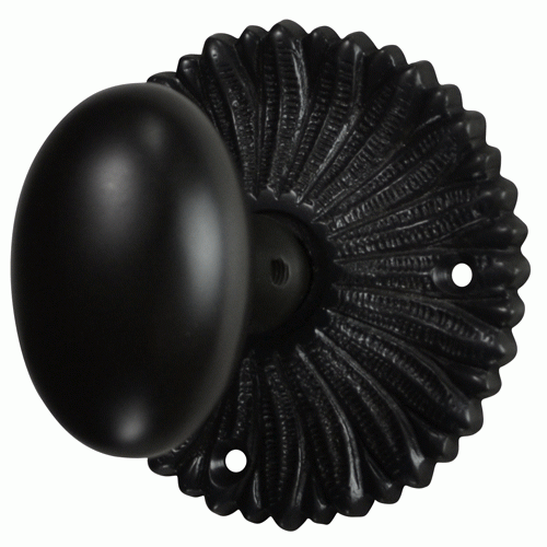 ##Antique Hardware## French Provincial Rosette Door Set with Egg Door Knobs (Several Finishes Available)