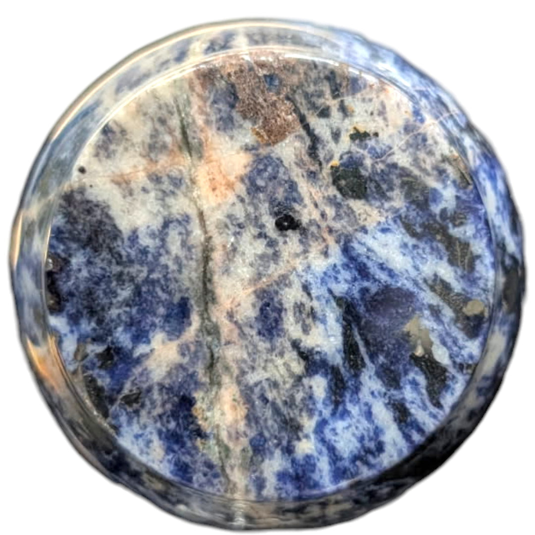 ##Antique Hardware## Magnifique™ Classic Door Set with Royal Blue Knobs (Several Finishes Available)