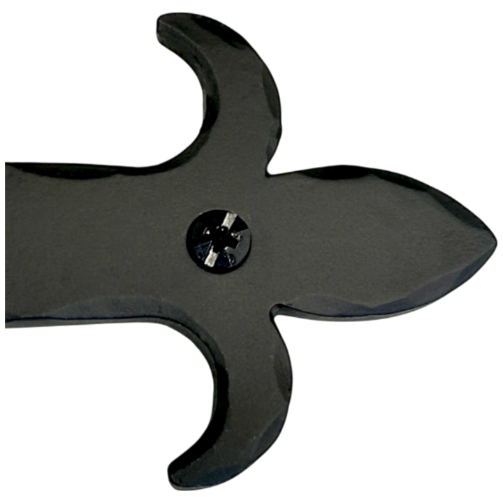 20 Inch Iron Art Fleur De Lis Dummy Strap