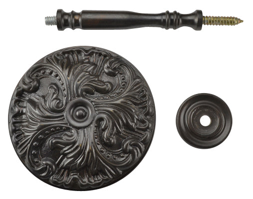 ##Antique Hardware## Solid Brass Baroque Curtain Tie Back (Several Finishes Available)