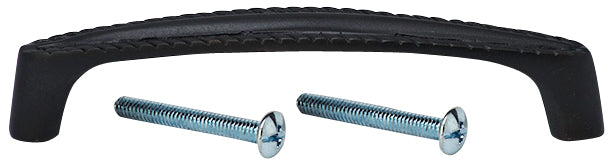 Antique Hardware 3 Inch C-to-C Brass Georgian Roped Style Pull (Black Bronze Finish) Cabinet Knobs & Handles