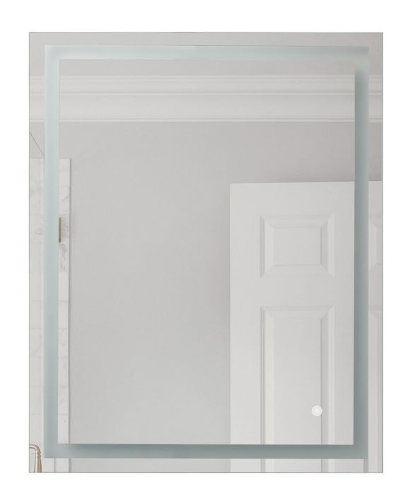 ##Antique Hardware## 30” x 24” x 1.4” Rectangular LED Mirror, defogger & dimmer, 3000K