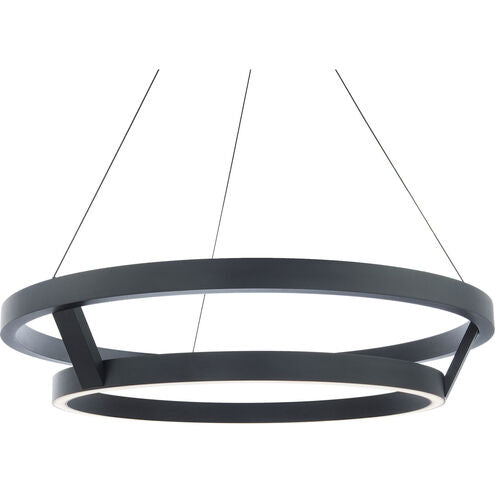 ##Antique Hardware## Imperial 1 Light 42 inch Black Chandelier Ceiling Light