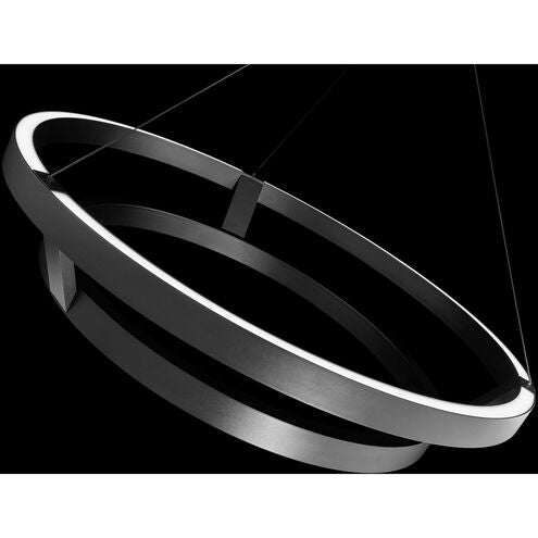 ##Antique Hardware## Imperial 1 Light 42 inch Black Chandelier Ceiling Light