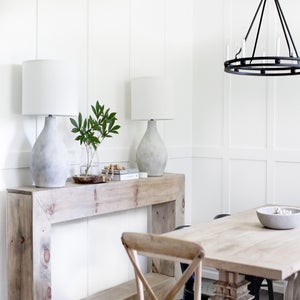 ##Antique Hardware## Zen Table Lamp