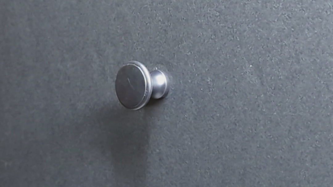 1 Inch Brass Flat Top Cabinet & Furniture Knob (Several Finishes Available)