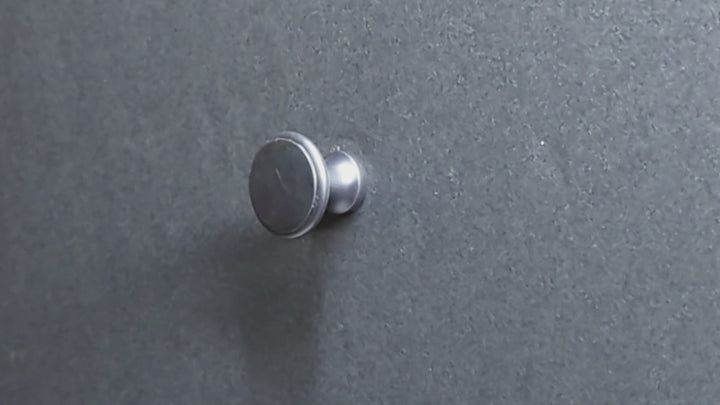 1 Inch Brass Flat Top Cabinet & Furniture Knob (Several Finishes Available)