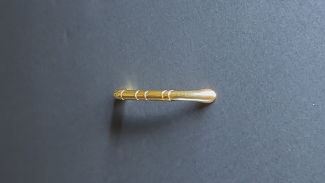 4 3/4 Inch Overall (4 Inch c-c) Solid Brass Traditional Pull (Several Finishes Available)