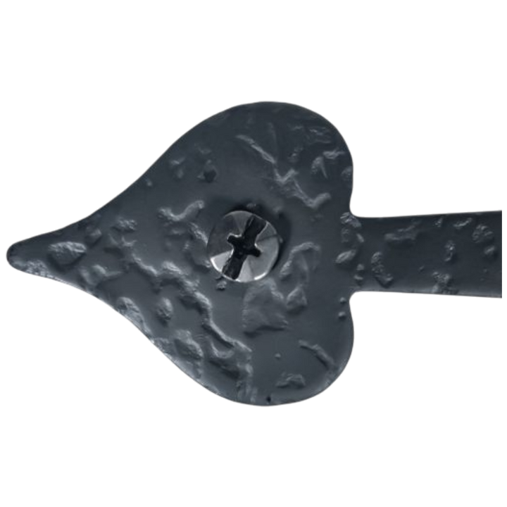 9 Inch Rough Heart Strap Hinge