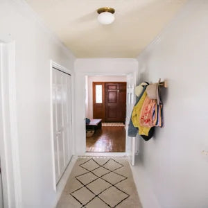 ##Antique Hardware## Avery Flush Mount