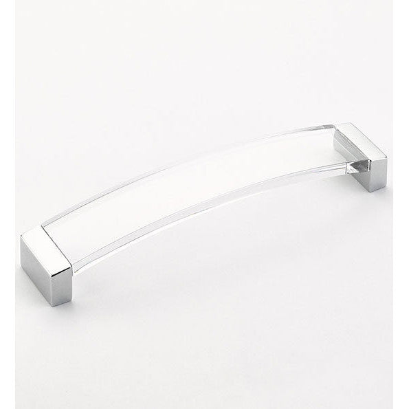 ##Antique Hardware## 9 1/4 Inch (8 3/4 Inch c-c) Positano Arched Clear Pull