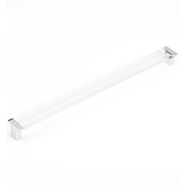 ##Antique Hardware## 13 Inch (12 1/2 Inch c-c) Positano Clear Pull