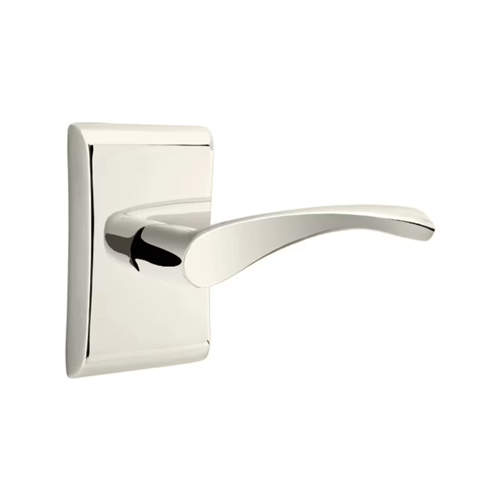 Emtek Solid Brass Triton Lever With Neos Rosette (Several Finish Options)