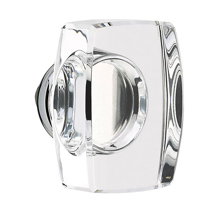 1 5/8 Inch Clear Crystal Glass Windsor Cabinet & Furniture Knob