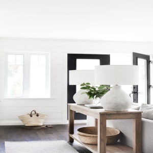 ##Antique Hardware## Zen Table Lamp