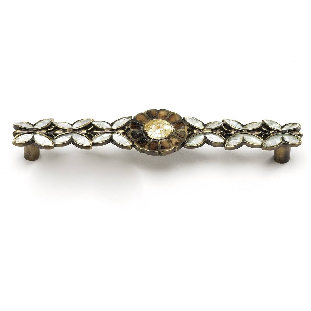 ##Antique Hardware## 1 1/4 Inch Symphony Heirloom Treasures Cabinet Pull (5 Inch c-c)