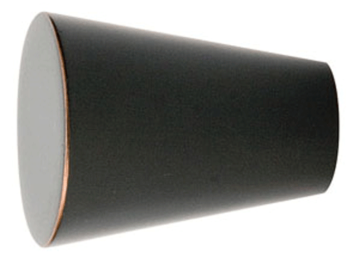 ##Antique Hardware## Emtek 1 1/8 Inch Solid Brass Cone Cabinet & Furniture Knob