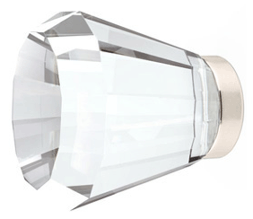 ##Antique Hardware## 1 3/4 Inch Crystal Glass Brookmont Cabinet & Furniture Knob