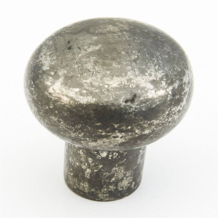 ##Antique Hardware## 1 3/8 Inch Mountain Artifax Round Cabinet & Furniture Knob