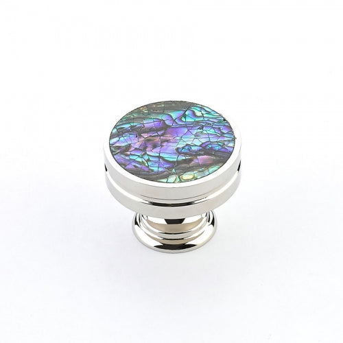 Antique Hardware 1 3/8 Inch Symphony Inlays Imperial Shell Cabinet & Furniture Knob CABINET KNOB