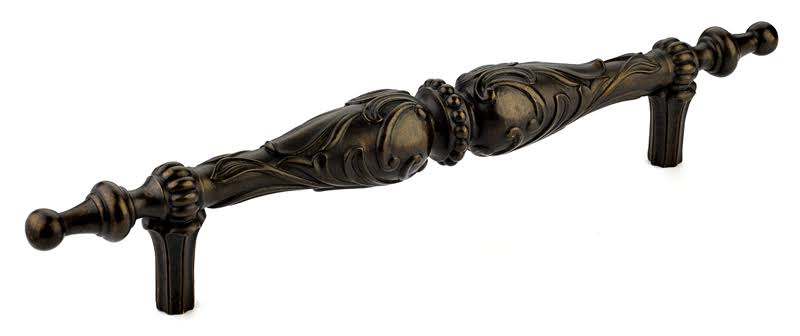 ##Antique Hardware## 18 Inch (12 Inch c-c) Symphony Cantata Pull