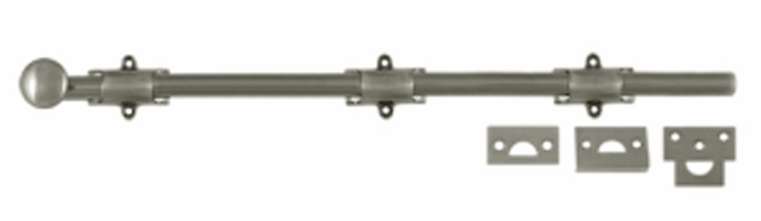 ##Antique Hardware## 18 Inch Deltana Heavy Duty Surface Bolt