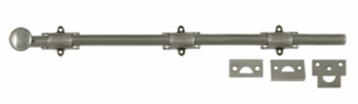 ##Antique Hardware## 18 Inch Deltana Heavy Duty Surface Bolt