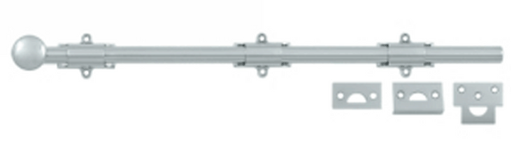 ##Antique Hardware## 18 Inch Deltana Heavy Duty Surface Bolt