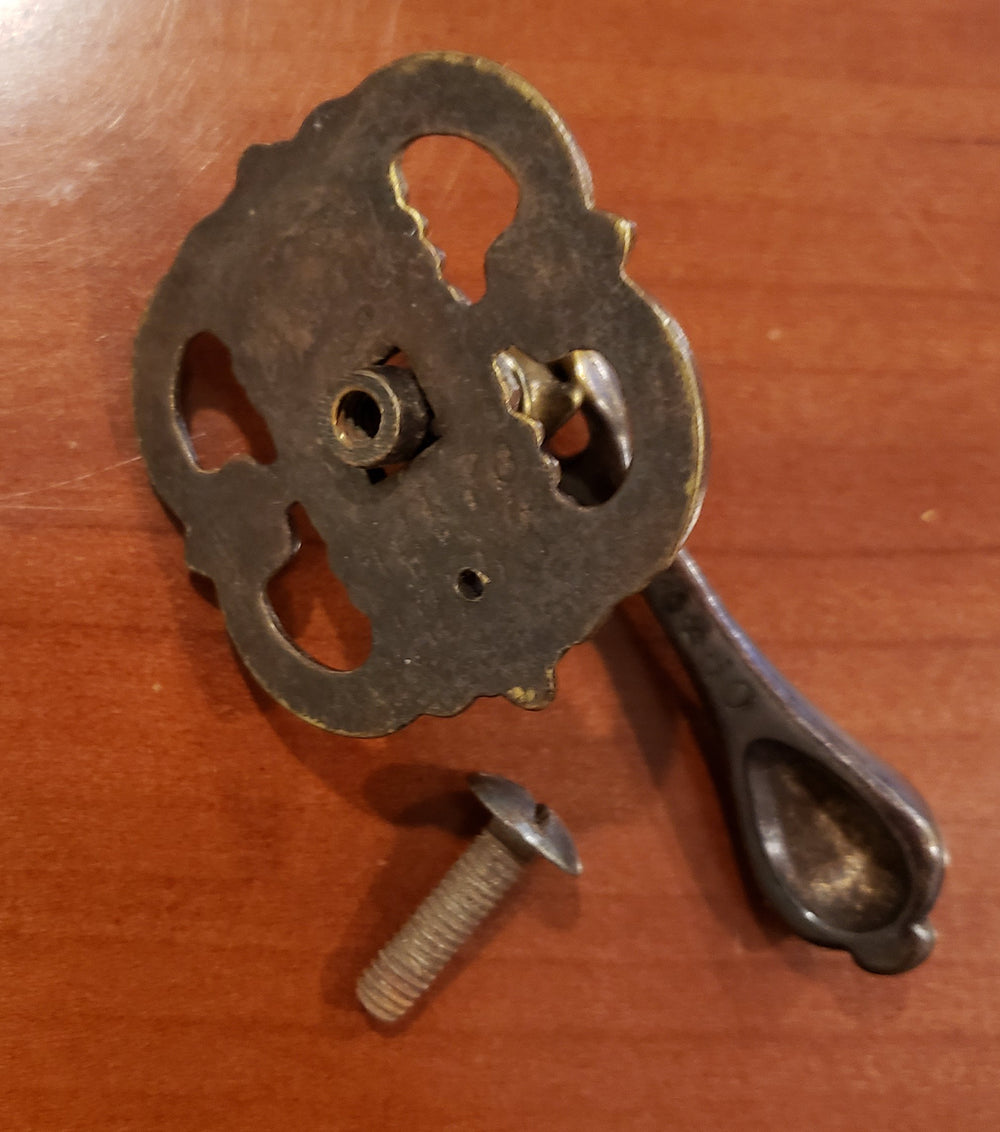 Antique Hardware 2 1/2 Inch Drop Pull (Original, Antique Brass) Cabinet Knobs & Handles