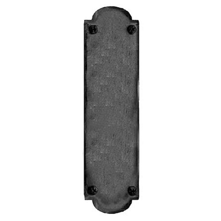 ##Antique Hardware## Oversized 15 3/4 Inch Iron Art Push Plate