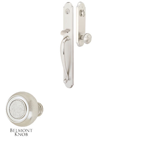 ##Antique Hardware## Solid Brass Albany Style Mortise Entryway Set