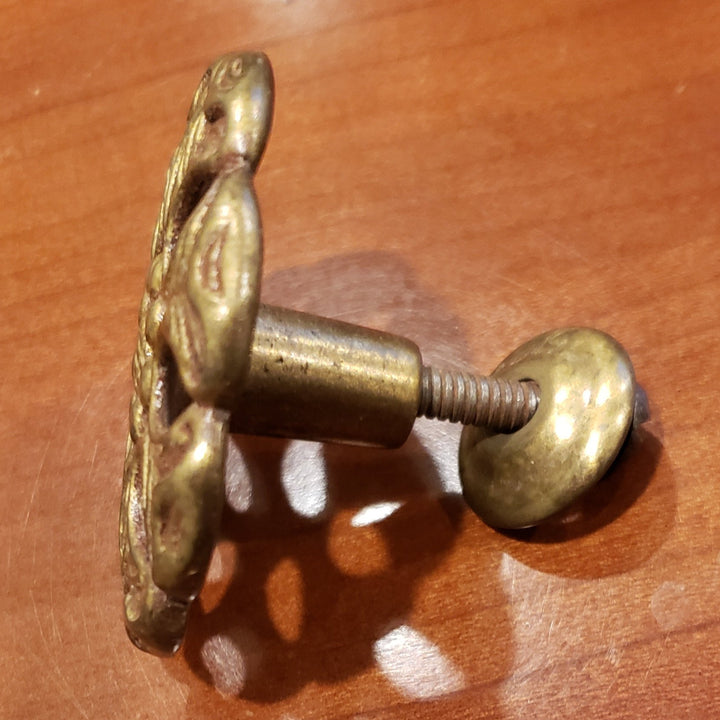 Antique Hardware 1 7/8 Inch Diameter Pull (Original, Antique Brass) Cabinet Knobs & Handles