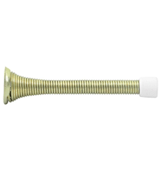 Antique Hardware 3 3/4 Inch Solid Steel Spring Baseboard Door Bumper DOOR STOP