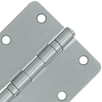 Antique Hardware 3 1/2 Inch x 3 1/2 Inch Ball Bearing Steel Hinge HINGE