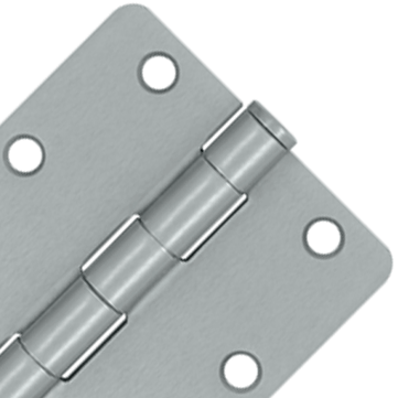 Antique Hardware 3 1/2 Inch x 3 1/2 Inch Heavy Duty Steel Hinge HINGE