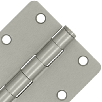 Antique Hardware 3 1/2 Inch x 3 1/2 Inch Heavy Duty Steel Hinge HINGE