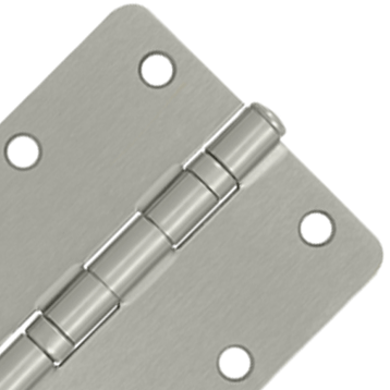 Antique Hardware 3 1/2 Inch x 3 1/2 Inch Ball Bearing Steel Hinge HINGE