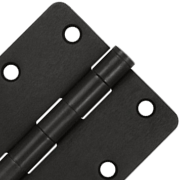 Antique Hardware 3 1/2 Inch x 3 1/2 Inch Heavy Duty Steel Hinge HINGE