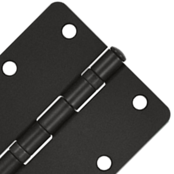 Antique Hardware 3 1/2 Inch x 3 1/2 Inch Ball Bearing Steel Hinge HINGE